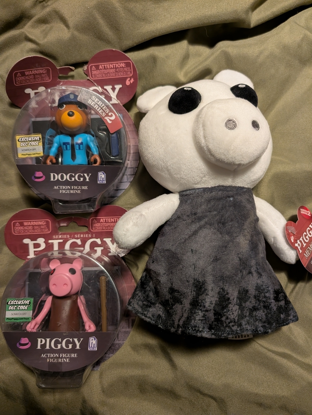 Roblox Piggy Plush And Action Figure Doggy Action Figure